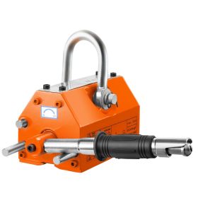 VEVOR Magnetic Lifter, 1320 lbs/600kg Pulling Capacity, 2.5 Safety Factor, Steel and Neodymium, Lifting Magnet with Release, Permanent Lift Magne