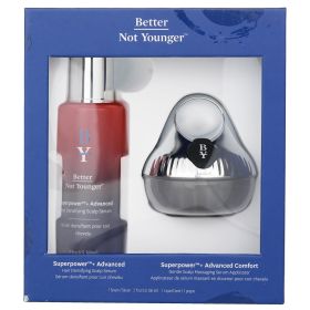BETTER NOT YOUNGER - Superpower+ Advanced Duo: Hair Densifying Scalp Serum 60ml/2oz + Gentle Scalp Massaging Serum Applicator 1pc 179143 2pcs